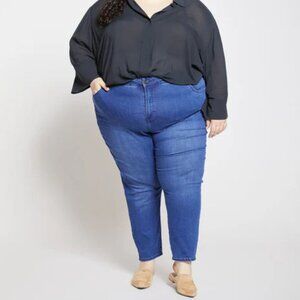 NWT Universal Standard Seine High Rise Skinny Jeans 32 Inch size 36